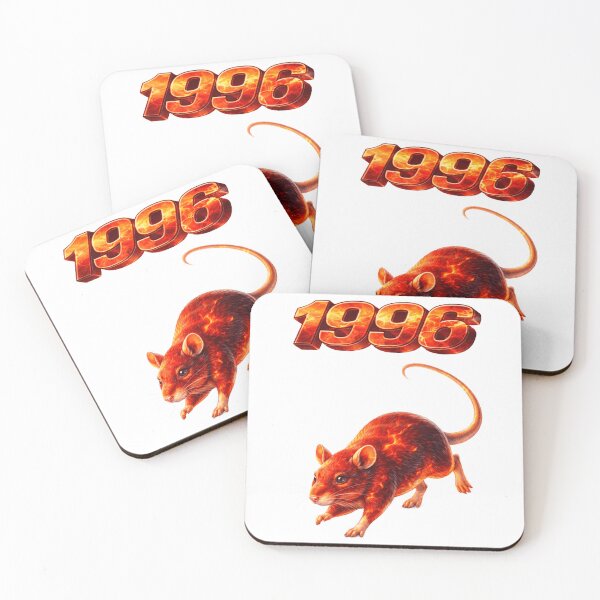 Item preview, 1996 Year of the Rat Eastern Zodiac Strength Power Design designed and sold by AlexLineArt.