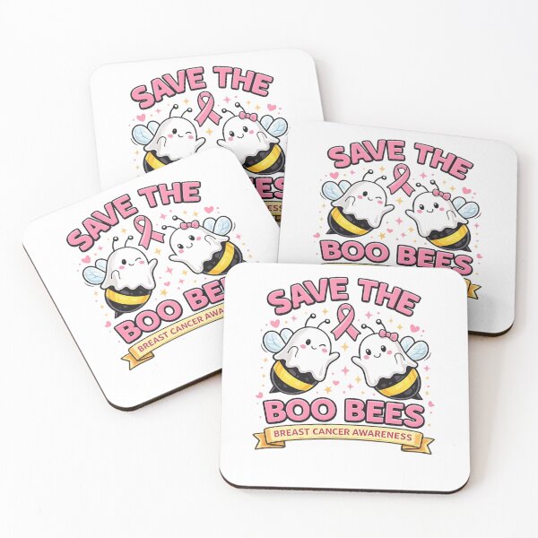 Item preview, Save the Boo Bees T-Shirt | Breast Cancer Awareness Shirt | Pink Ribbon Bee Tee | Funny Support Graphic Shirt | Unisex Charity Tee designed and sold by YASboutik.