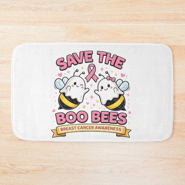 Item preview, Save the Boo Bees T-Shirt | Breast Cancer Awareness Shirt | Pink Ribbon Bee Tee | Funny Support Graphic Shirt | Unisex Charity Tee designed and sold by YASboutik.