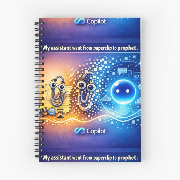 Item preview, My Assistant Went From Paperclip to Prophet designed and sold by Art Magic.