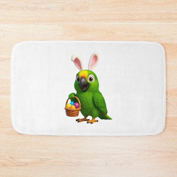 Item preview, Easter Yellow Crowned Amazon designed and sold by Sillytoe.
