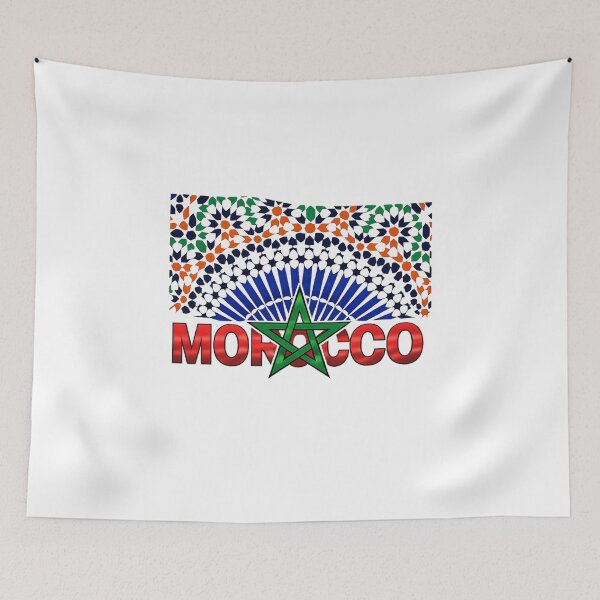 Item preview, Morocco Star Emblem T-Shirt | Moroccan Mosaic Pattern Tee | Traditional Zellige Design Shirt | Unisex Cultural Graphic Tee designed and sold by YASboutik.