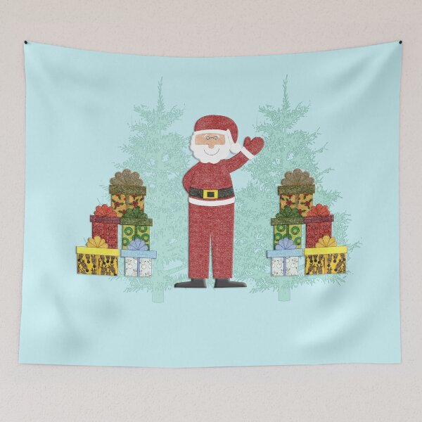 Item preview, Santa Claus with Presents designed and sold by emilykcreations.