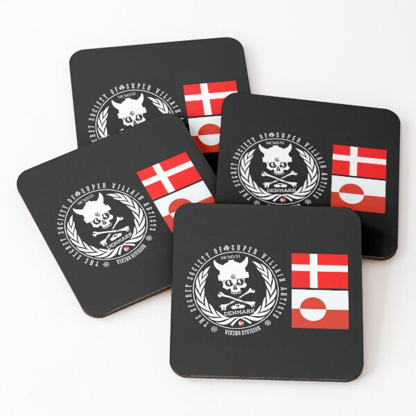 Item preview, Support Denmark and Greenland SSOSVA designed and sold by CJ Wild Art.