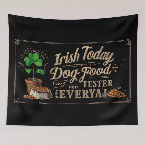 Item preview, St.Patrick’s Day - Dog food tester  designed and sold by YourTrendyTees.