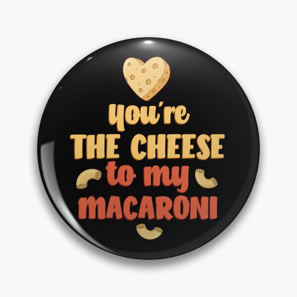 Item preview, Cute Mac and Cheese Valentine's Day Pun designed and sold by LinaValearte.