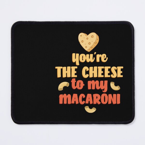 Item preview, Cute Mac and Cheese Valentine's Day Pun designed and sold by LinaValearte.
