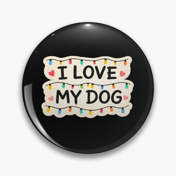 Item preview, writing i love my dog with lights from hawkins  designed and sold by zuzzelek44.