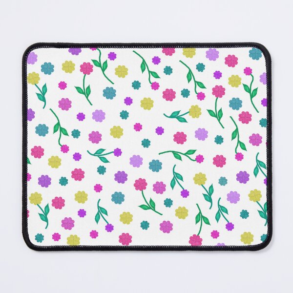 Item preview, Hot Pink, Green, Purple and Yellow Floral Pattern designed and sold by emilykcreations.