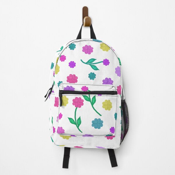 Item preview, Hot Pink, Green, Purple and Yellow Floral Pattern designed and sold by emilykcreations.