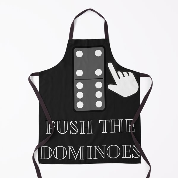 Item preview, Push the Dominoes – Motivational Domino Effect Concept Art designed and sold by Sparkofart07.