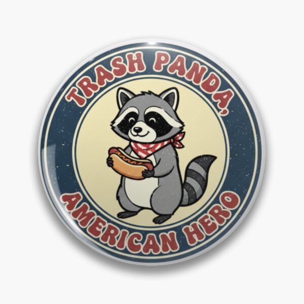 Item preview, Garbage Raccoon - American Hero designed and sold by JonysCreativeDesigns.