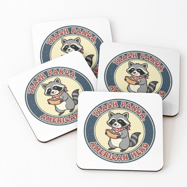 Item preview, Garbage Raccoon - American Hero designed and sold by JonysCreativeDesigns.