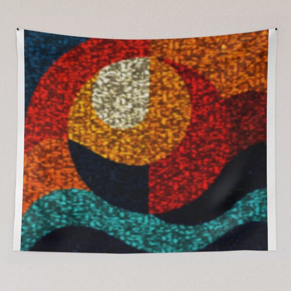 Item preview, part abstract stonewall 1.4 colorful geometric design designed and sold by SmashingDeals.