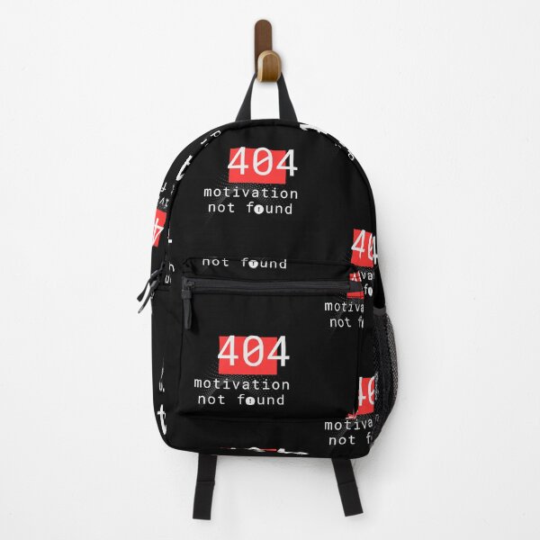 Item preview, 404 Motivation Not Found – Funny Tech Humor Digital Burnout Design - Graphic designed and sold by MK-Charlie.