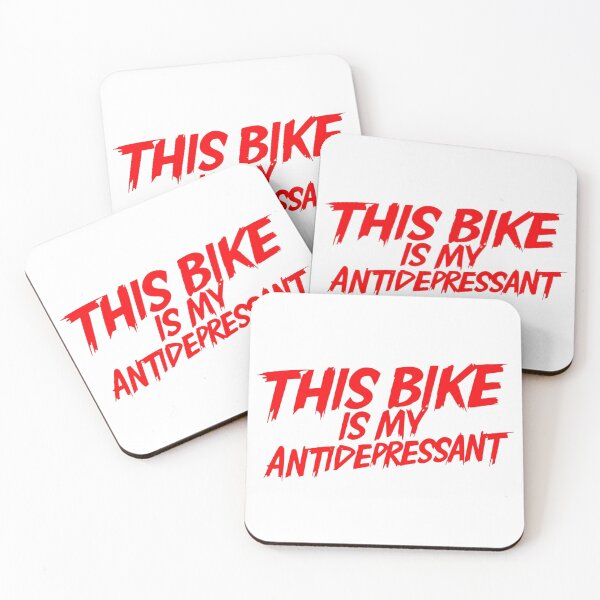 Item preview, This Bike Is My Antideprestant- Motorcycle Design designed and sold by TwoWheels-shop.