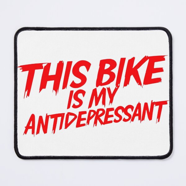 Item preview, This Bike Is My Antideprestant- Motorcycle Design designed and sold by TwoWheels-shop.