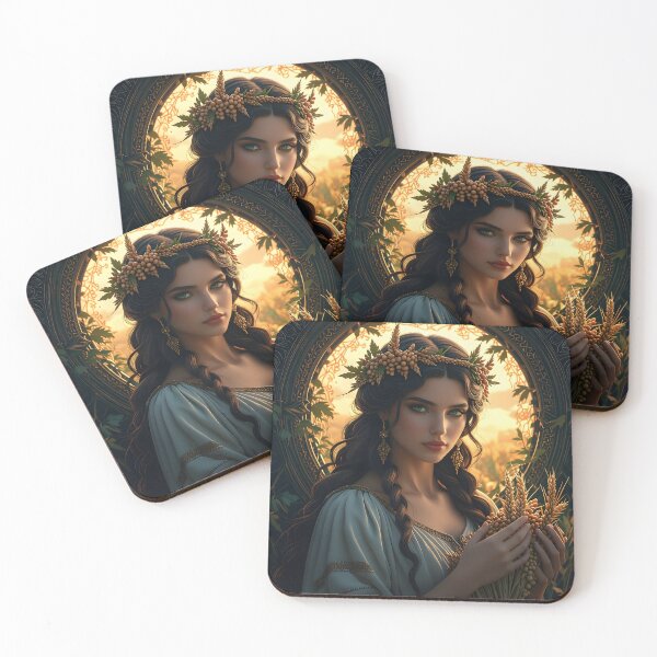 Item preview, Ancient Greek Goddess Demeter designed and sold by PersephonesFare.