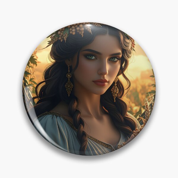 Item preview, Ancient Greek Goddess Demeter designed and sold by PersephonesFare.