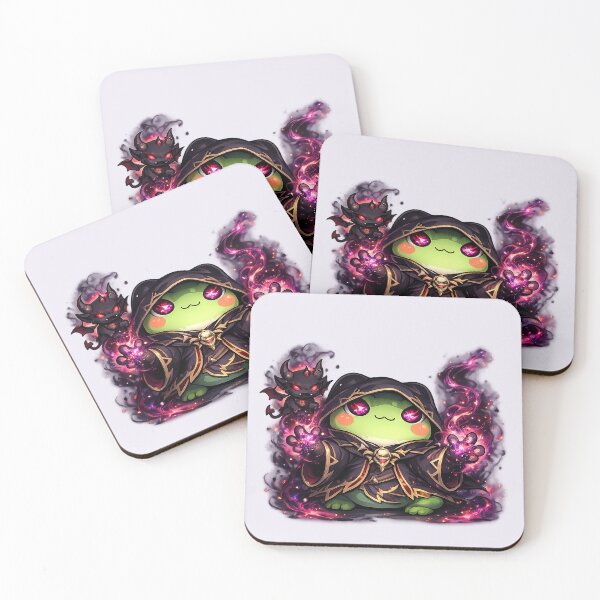 Item preview, Kawaii Warlock Froggy designed and sold by LuKreate.
