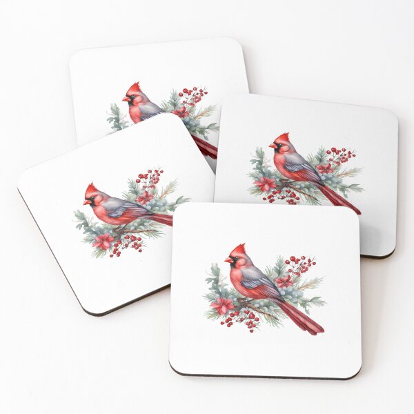 Item preview, Red Cardinal Bird designed and sold by CatgoDigital.
