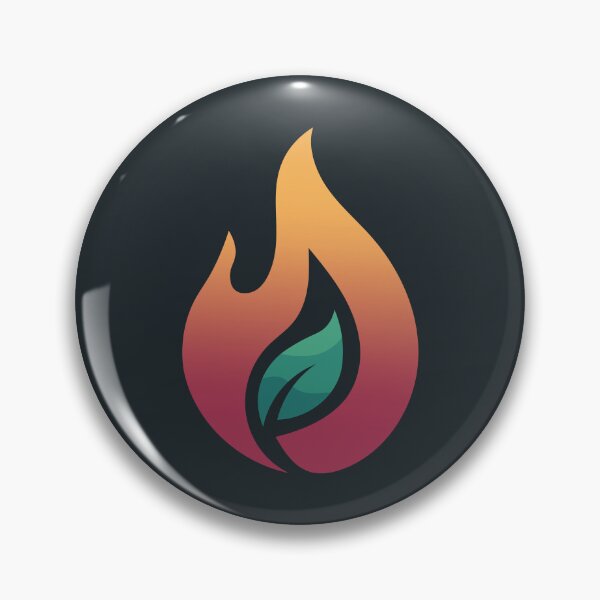 Item preview, The ignite energy logo features a leaf within a flame, symbolizing inner peace and spiritual growth designed and sold by AtonuHaque.