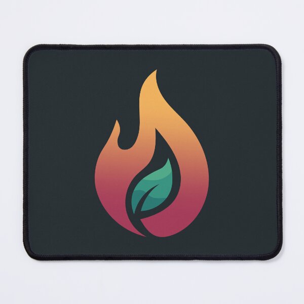 Item preview, The ignite energy logo features a leaf within a flame, symbolizing inner peace and spiritual growth designed and sold by AtonuHaque.