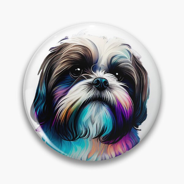 Item preview, Shih Tzu pop art designed and sold by CatgoDigital.