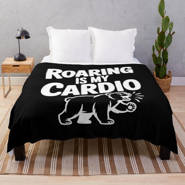 Item preview, Roaring Is My Cardio designed and sold by Frank Ring.