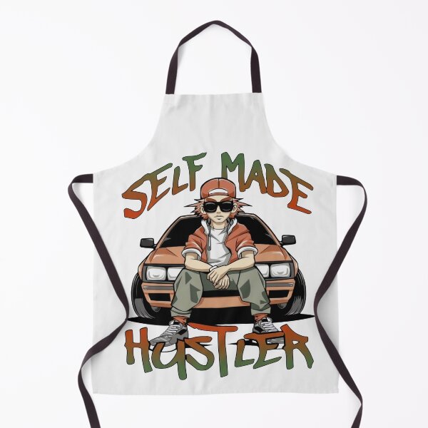 Item preview, Self Made Hustler Anime Streetwear Car Design designed and sold by MOFAPPAREL.