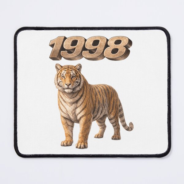 Item preview, 1998 Year of the Tiger Eastern Zodiac Strength Power Design designed and sold by AlexLineArt.