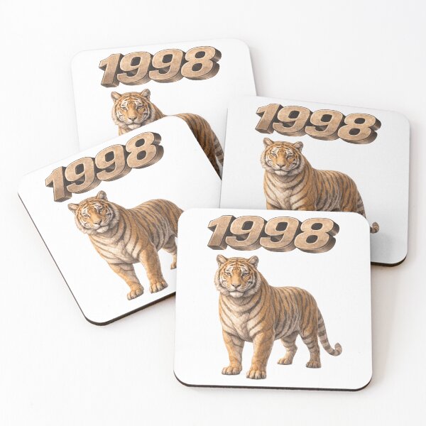 Item preview, 1998 Year of the Tiger Eastern Zodiac Strength Power Design designed and sold by AlexLineArt.