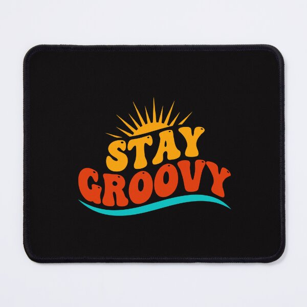 Item preview, Stay Groovy Retro 70s Vibe T-Shirt | Vintage Sunshine Bubble Font Tee designed and sold by mantra2023.