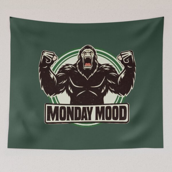 Item preview, Monday Mood - Primal Meltdown designed and sold by Blaze & Trail Creative.