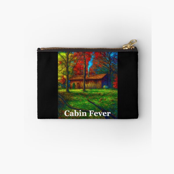 Item preview, Cabin Fever Surreal Forest Art – Dreamlike Cabincore Wilderness Retreat designed and sold by WilderRoads.