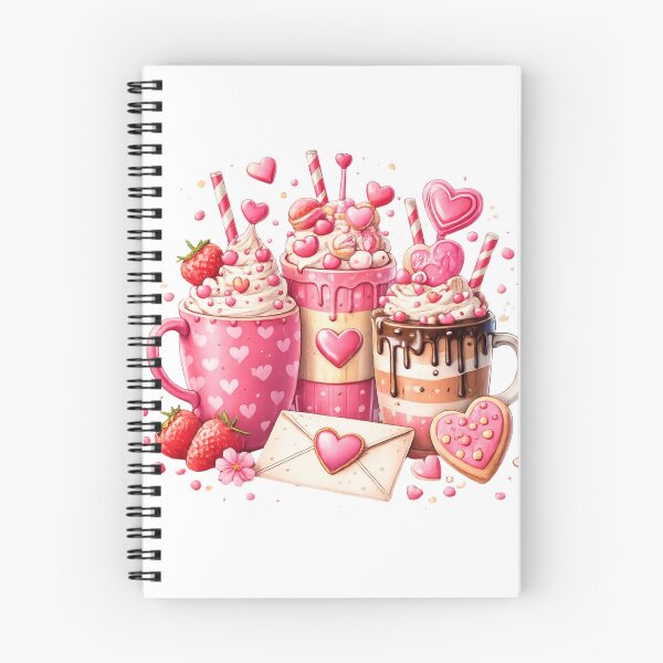 Item preview, Valentine Hot Cocoa | Heart Mug and Sweet Treats Graphic designed and sold by YASboutik.