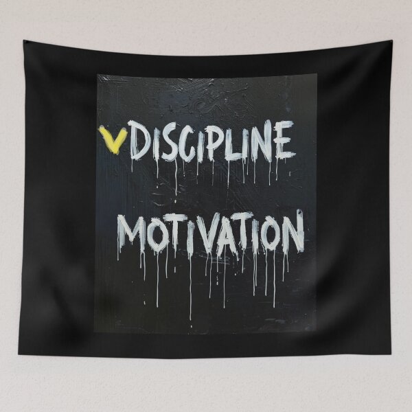 Item preview, DISCIPLINE > MOTIVATION designed and sold by NatureNinja.