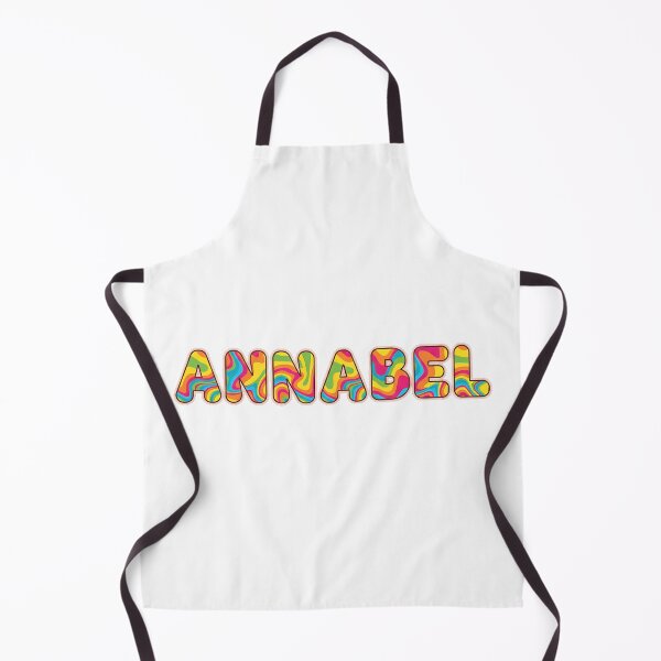 Item preview, ❤️ Annabel Personalized Name Wavy Retro Shirt, Coffee Mug, Sticker Gift designed and sold by HelixPedia.