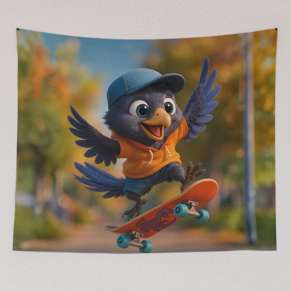 Item preview, Skater Microraptor designed and sold by Sillytoe.