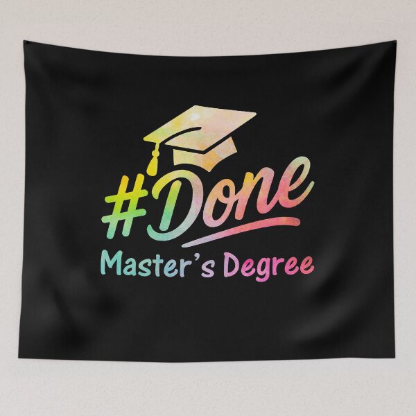 Item preview, Master's Degree Done Class Of 2026 Graduation Oversized designed and sold by gunaone-design.