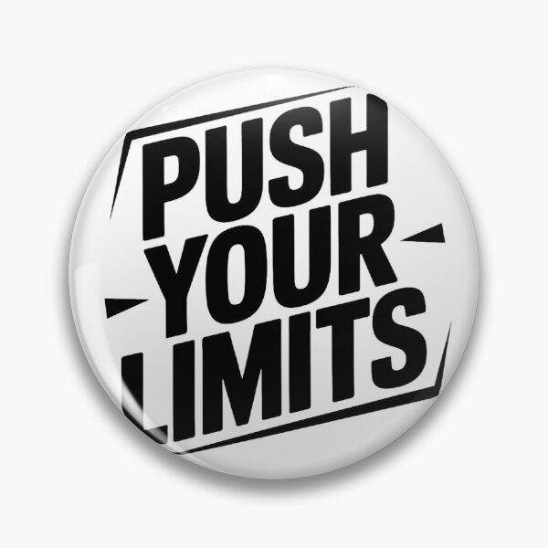 Item preview, Push Your Limits Text Design designed and sold by SteezeeStore.
