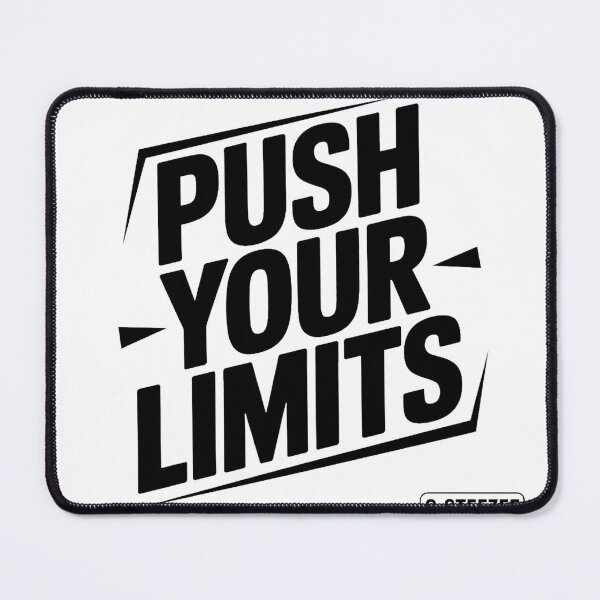 Item preview, Push Your Limits Text Design designed and sold by SteezeeStore.