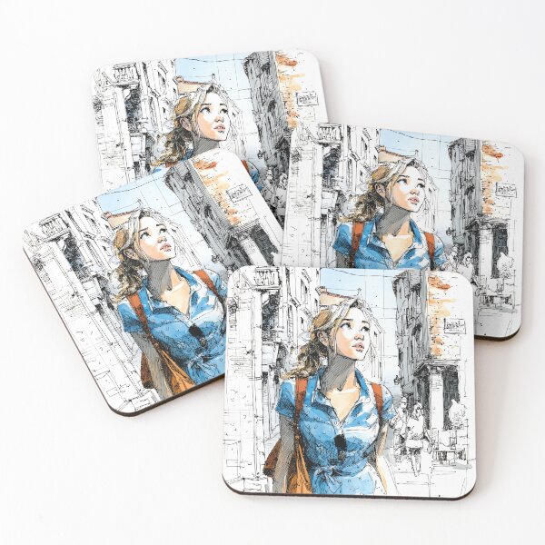 Item preview, Wandering Dreams in Italy - Urban Explorer Portrait designed and sold by Banal25.