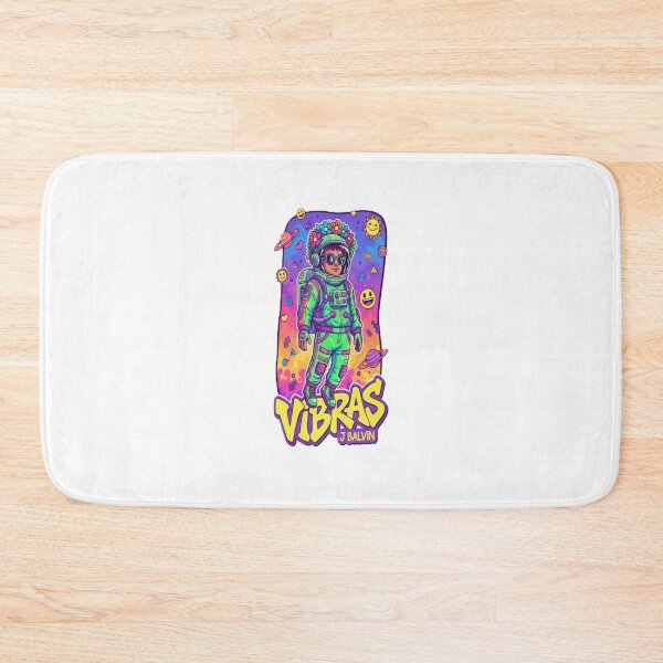 Item preview, J Balvin print, Vibras 2.0/Popular, sticker, clothing, astronaut designed and sold by naye30.