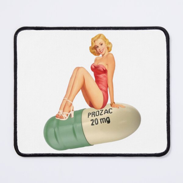 Item preview, Prozaz Pin-Up (plain version) designed and sold by ScarahVonMonster.