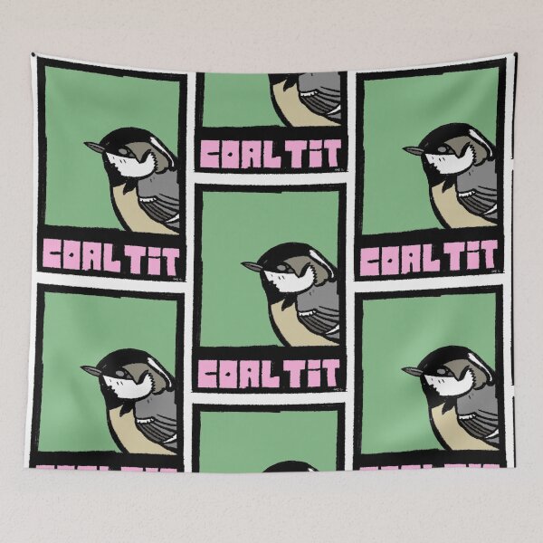 Item preview, Coal Tit - Bird, Birds, Bird art – Pop Art - by GW-ART designed and sold by GWARTGB.
