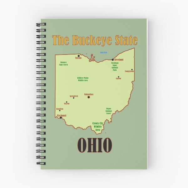 Item preview, Mapa de Ohio designed and sold by Beery.
