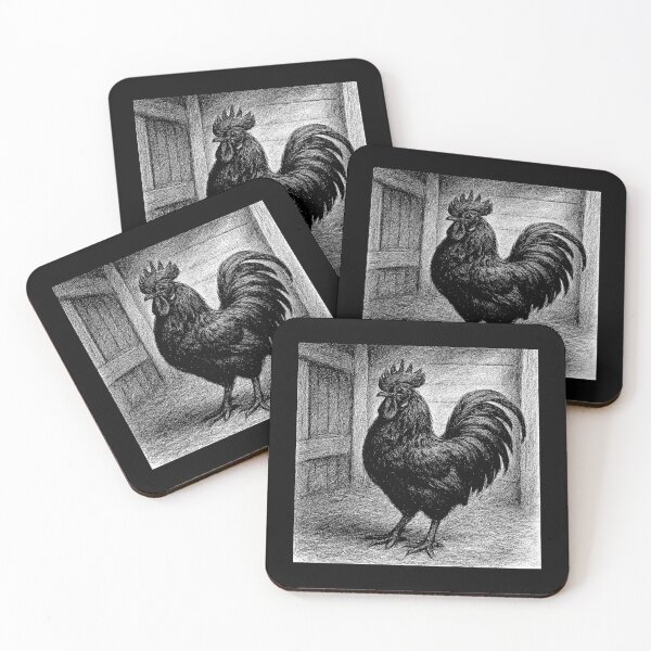 Item preview, Ayam Cemani chicken#3 designed and sold by Helios Be. Lavsh.