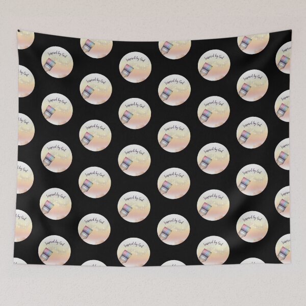 Item preview, Inspired by God – Christian Artist Faith Sticker designed and sold by Illustrated Faith.