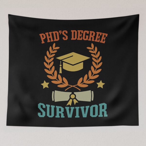 Item preview, PhD Candidate Degree Survivor Class Of 2026 Graduation Oversized designed and sold by gunaone-design.